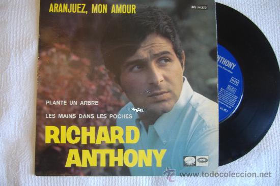 Discos de vinilo: aranjuez, mon amour richard anthony - Foto 1