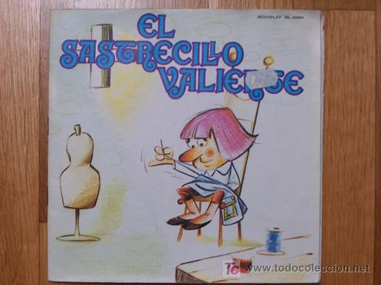 Discos de vinilo: Cuento infantil : El sastrecillo valiente ( Movieplay) - Foto 1