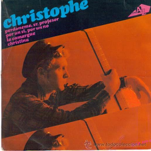 Discos de vinilo: CHRISTOPHE : EP 1966 AZ-HISPAVOX - Foto 1
