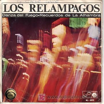 Discos de vinilo: SINGLE ORIGINAL DE LOS RELAMPAGOS - Foto 1