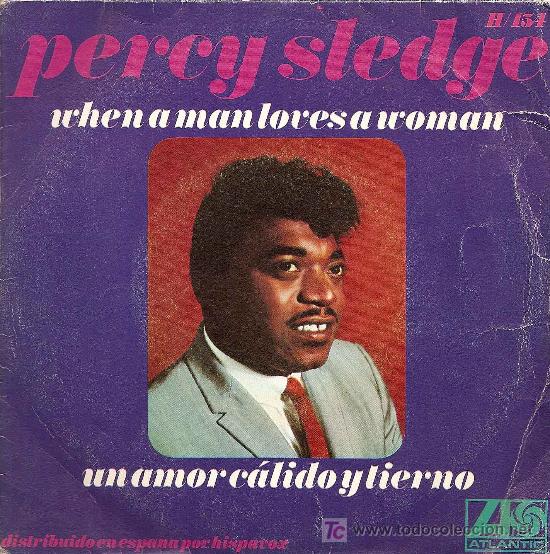 Discos de vinilo: SINGLE DE  Percy Sledge - When A Man Loves A Woman - 1966 - Foto 2