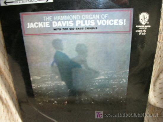 Discos de vinilo: JACKIE DAVIS PLUS VOICES-ORIGINAL 1964 - Foto 1