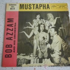 Discos de vinilo: BOB AZZAM & HIS ORCHESTRA (MUSTAPHA - TINTARELLA DI LUNA - BELLA BIMBA - MANUELA) SWEDEN EP45 . Lote 10290148