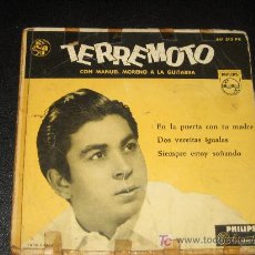 Discos de vinilo: TERREMOTO - GUITARRA: MANUEL MORENO - PHILIPS 421 213 PE- AÑO 1958. Lote 10317167