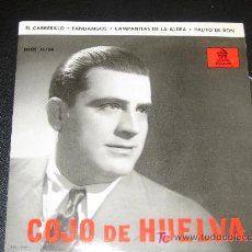Discos de vinilo: COJO DE HUELVA - EMI DSOE 16.104 - AÑO 1958. Lote 10317547