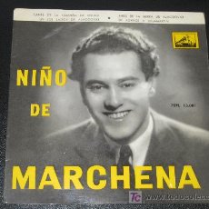 Discos de vinilo: NIÑO DE MARCHENA - LA VOZ DE SU AMO 7EPL 13.081 - AÑO 1959. Lote 10332164
