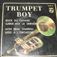 Discos de vinilo: TRUMPET BOY - PHILIPS 424 259 PE - AÑO 1961. Lote 10332616