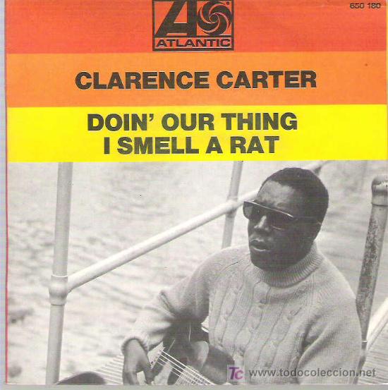 Discos de vinilo: CLARANCE CARTER - DOIN&acute; OUR THING **** ATLANTIC RECORDS - Foto 1