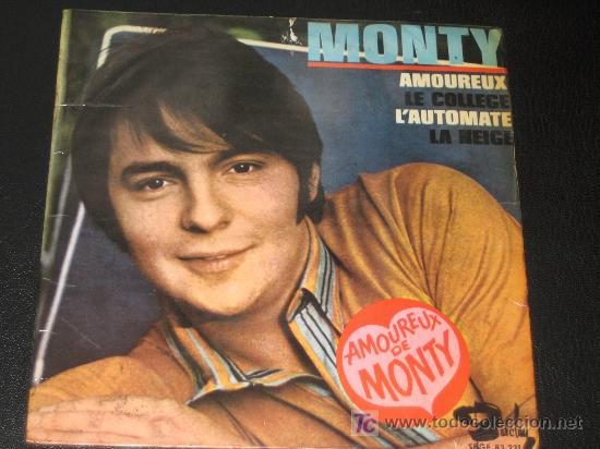 Discos de vinilo: MONTY - FRANCES - A&Ntilde;O 1966 - Foto 1