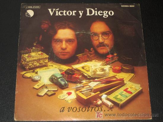 Discos de vinilo: VICTOR Y DIEGO  - A&Ntilde;O 1976 - - Foto 1