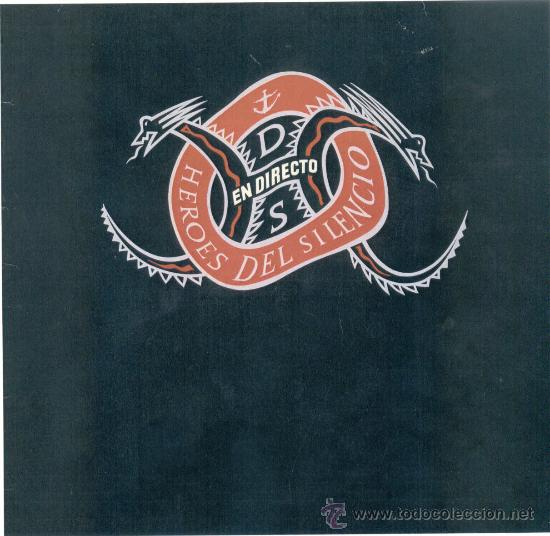 HEROES DEL SILENCIO. DIRECTO . 1ª EDICION ORIGINAL (LP 1989) (Música - Discos - LP Vinilo - Funk, Soul y Black Music)