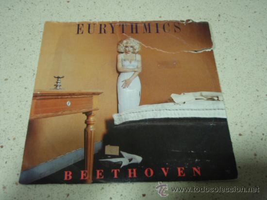 Discos de vinilo: EURYTHMICS ( BEETHOVEN - HEAVEN ) ENGLAND - 1987 SINGLE45 RCA - Foto 1