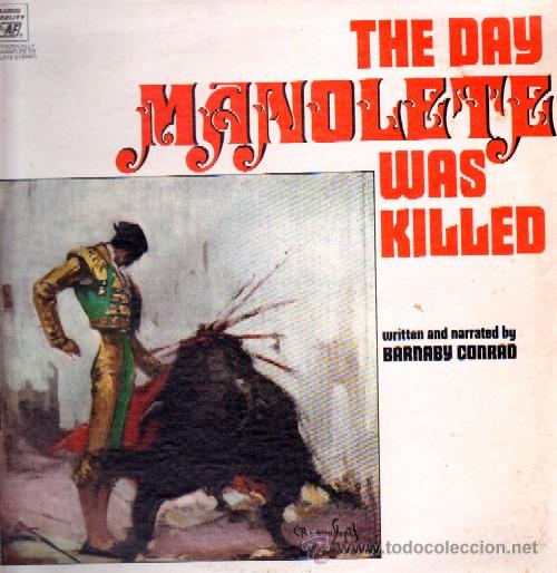 Discos de vinilo: LP, THE DAY MANOLETE WAS KILLED. LP-VARIOS-177