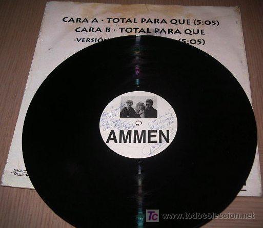 Discos de vinilo: ammen - total para que - Foto 2