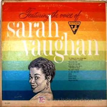 Discos de vinilo: SARAH VAUGHAN - Foto 1