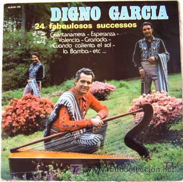 Discos de vinilo: DIGNO GARC&Iacute;A - 24 FABULOSOS EXITOS. LP DOBLE - Foto 1
