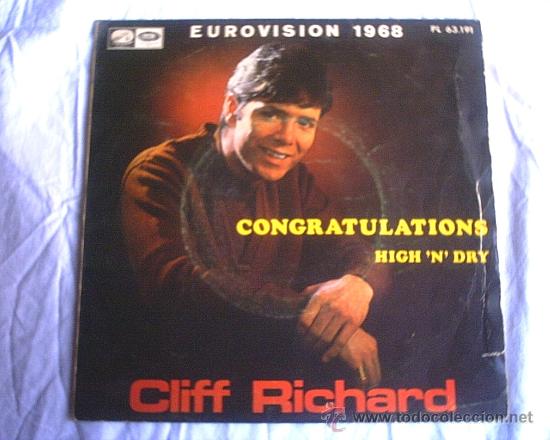 Discos de vinilo: CLIFF RICHARD - 1968 / EUROVISION - Foto 1