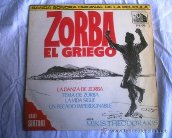 Discos de vinilo: zorba el griego - Foto 1