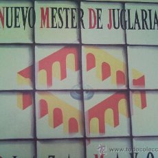 Disques de vinyle: NUEVO MESTER DE JUGLARIA,PLAZA MAYOR CON ENCARTE. Lote 207161571