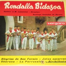 Discos de vinilo: RONDALLA BIDASOA - VERGARA AÑO 1963 - . Lote 10509563