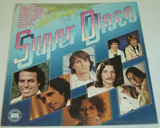 Discos de vinilo: DISCO LP VINILO SUPER DISCO - VERSIONES ORIGINALES  -CBS- - Foto 1