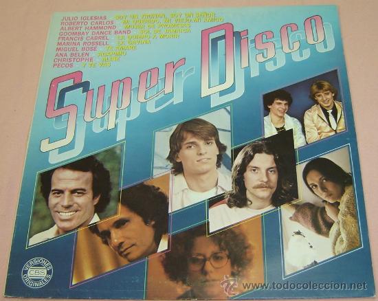 Discos de vinilo: DISCO LP VINILO SUPER DISCO - VERSIONES ORIGINALES  -CBS- - Foto 1