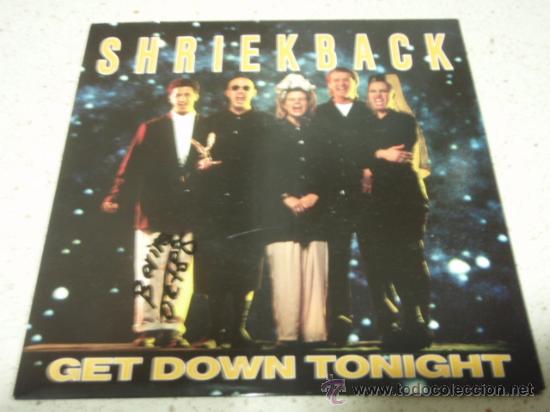 Discos de vinilo: SHRIEKBACK  ( GET DOWN TONIGHT - BIG FUN )   1988   SINGLE45   ISLAND - Foto 1