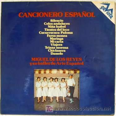 Discos de vinilo: MIGUEL DE LOS REYES - CANCIONERO ESPA&Ntilde;OL - Foto 1