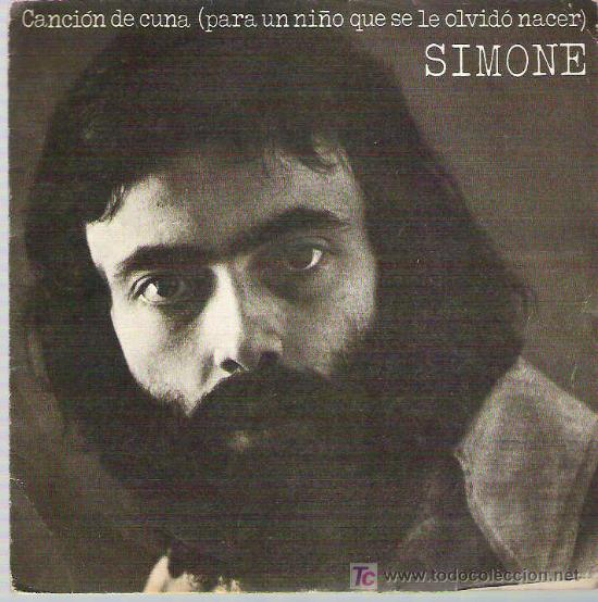 Discos de vinilo: SIMONE - CANCION DE CUNA *** CBS 1972 - Foto 1