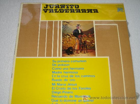 Discos de vinilo: JUANITO VALDERRAMA - A&Ntilde;O 1976 - Foto 1