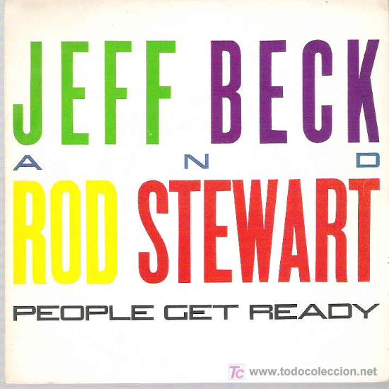 Discos de vinilo: JEFF BECK AND ROD STWEWART - BACK ON THE STREET ***PROMOCIONAL CBS EPIC 1985 - Foto 1 - 11431851