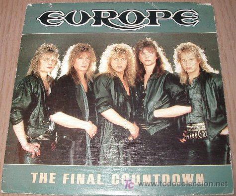 Discos de vinilo: europe	the final countdown- on broken wings - Foto 1