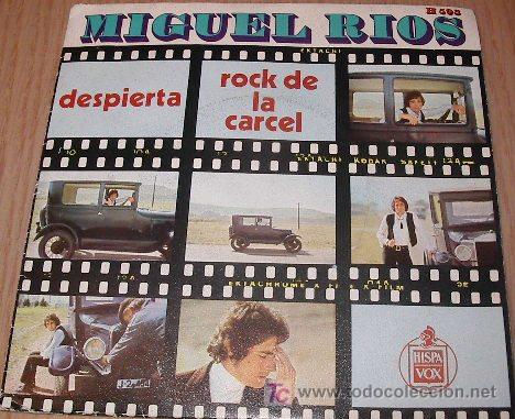 Discos de vinilo: miguel rios	despierta- rock de la carcel - Foto 1