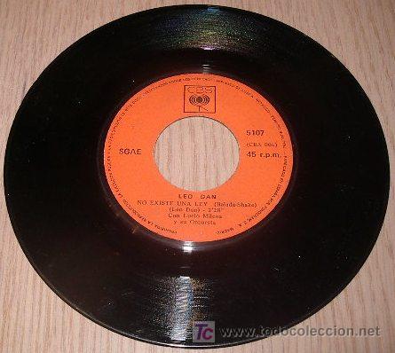 Discos de vinilo: leo dan	no existe una ley, te  he prometido