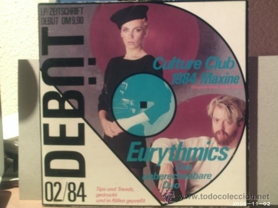 Discos de vinilo: DEB&Uuml;T ----- EURYTHMICS,SIMPLE MINDS,T.ULLMAN... - Foto 1