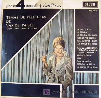 Discos de vinilo: TEMAS DE PEL&Iacute;CULAS DE VARIOS PA&Iacute;SES - Foto 1