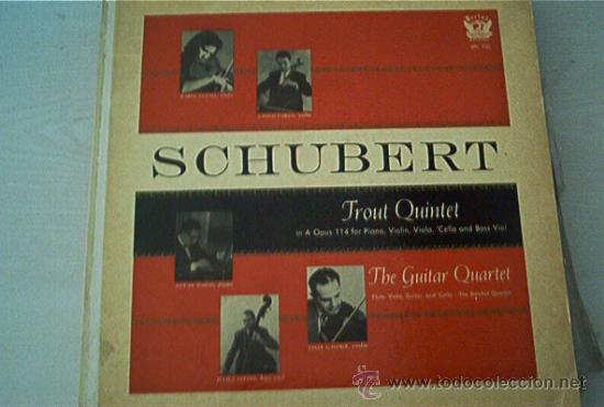 Discos de vinilo: LP. SCHUBERT. A&ntilde;os 60. - Foto 1