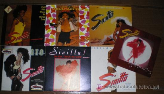 Discos de vinilo: 7 SINGLES DE SINITTA - Foto 1