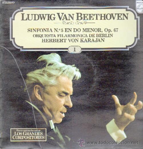 Discos de vinilo: BEETHOVEN SINFONIA N&ordm; 5 EN DO MENOR. LP-CLASICA-114