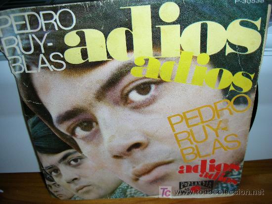Discos de vinilo: PEDRO RUY BLAS-ADIOS ADIOS - Foto 1