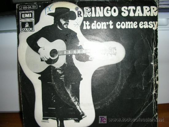Discos de vinilo: RINGO STARR-IT DON&acute;T COME EASY - Foto 1