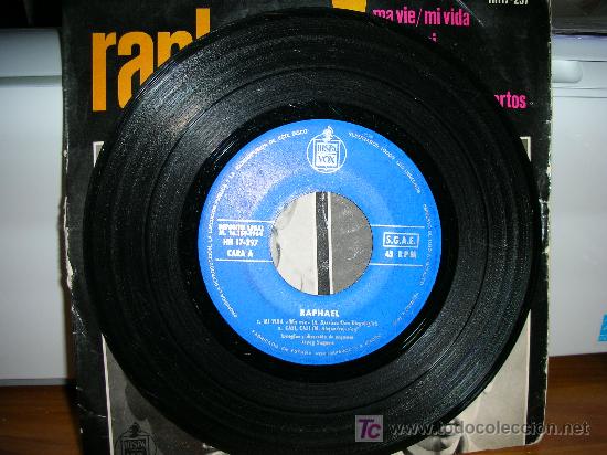 Discos de vinilo: RAPHAEL E.P. - Foto 2