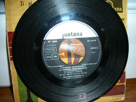 Discos de vinilo: LOS 5 LATINOS E.P. - Foto 2