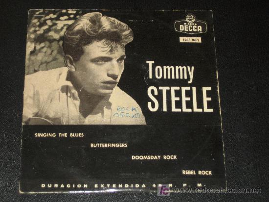 Discos de vinilo: TOMMY STEELE - DECCA -COLUMBIA -EDGE 70677 - Foto 1