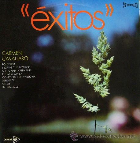 Discos de vinilo: DV0120.- EXITOS, CARMEN CAVALLARO - Foto 1