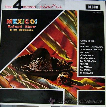 Discos de vinilo: DV0154.- ROLAND SHAW Y SU ORQUESTA. MEXICO! - Foto 1