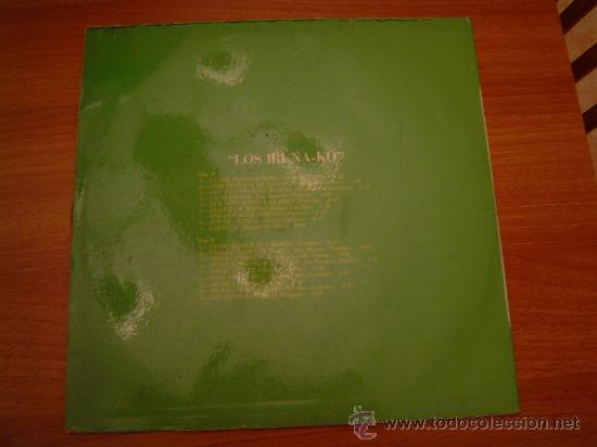 Discos de vinilo: LOS IRU&Ntilde;A -KO MAITECHU MIA .LP ESPA&Ntilde;OL - Foto 2