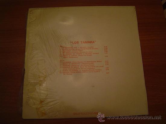 Discos de vinilo: LOS TAMARA ,SELLO CAUDAL DE 1976 - Foto 2