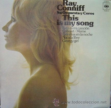 Discos de vinilo: DV0184.- RAY CONNIFF ORQUESTA Y COROS. THIS IS MAY SONG. - Foto 1