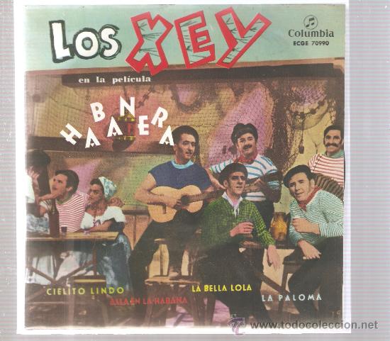Discos de vinilo: EP LOS XEY - LA PALOMA - Foto 1